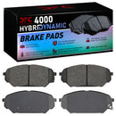 DFC 07-12 Hyundai Veracruz Front 4000 Hybridynamic Brake Pads