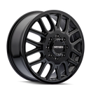 Mayhem 8107D Cogent Dually 20x8.25 / 8x165.1 BP / 115mm Offset / 121.3mm Hub Gloss Black Wheel