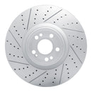 R1 20-26 Mercedes-Benz Gle450 Front Left Drilled & Slotted Geo-Carbon Rotor