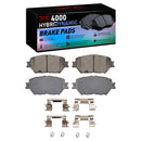 DFC 06-15 Lexus GS300 Front Geospec Rotors w/4000 HybriDynamic Brake Pads w/Hardware
