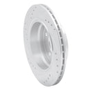 R1 96-05 BMW 323i Front & Rear Drilled & Slotted Silver Brake Rotor Set