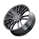 Kraze KR183 Spectra 22x8.5 / 5x108/114.3 BP / 38mm Offset / 72.62mm Hub Gloss Black Wheel