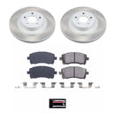Power Stop 02-03 Subaru Impreza Front and Rear Semi-Coated Rotor Kit