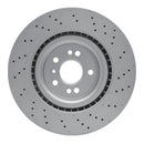 DFC 12-19 Mercedes-Benz ML400 Front Drilled GeoSPEC Coated Rotor