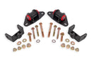 BMR Suspension 14-19 Chevrolet Corvette Motor Mount Kit - Black Hammertone