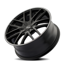 Touren 3260 TR60 16x7 / 5x100/114.3 BP / 42mm Offset / 72.62mm Hub Matte Black Machined Wheel