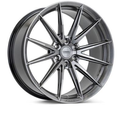 Vossen HFX-2 17x9 - 6x139.7 - ET0 - Super Deep - 106.1 - Hyper Gunmetal Wheel