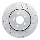 DFC 08-13 BMW M3 Right Rear Drilled GeoSPEC Coated Rotor