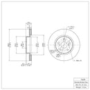 DFC Brake Rotors - Plain
