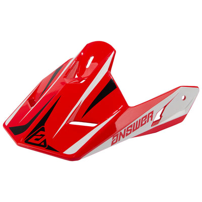 Answer 26 AR1 Mototown Glossy Visor Youth - Red/White/Black