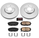 Power Stop 10-13 Kia Forte Front & Rear Z17 Evolution Geomet Coated Brake Kit