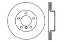Street Axle Pack Drilled & Slotted, Front