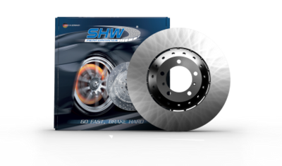 SHW 20-25 Audi SQ7/SQ8 Hybrid Front Right Smooth Lightweight Brake Rotor (4M0615302K)