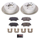 Power Stop 12-13 Kia Soul Front and Rear Semi-Coated Rotor Kit
