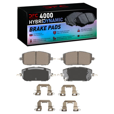 DFC 22-24 Mazda MX-30 Front 4000 HybriDynamic Brake Pads and Hardware Kit