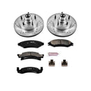 Power Stop 1986 Ford E-150 Econoline Front Z23 Evolution Sport Brake Kit w/Calipers