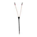 DS18 Level 3 RCA Wire Y Connector 1 Male to 2 Female Red