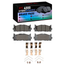 DFC 12-18 Lexus ES350 Front & Rear Geospec Rotors w/4000 HybriDynamic Brake Pads w/Hardware