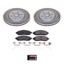 Power Stop 05-15 Nissan Frontier Front and Rear Semi-Coated Rotor Kit