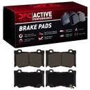 DFC 08-26 Nissan Z Front Low Metallic Active Performance Brake Pads