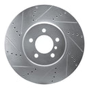 R1 13-20 BMW 340i Front & Rear Drilled & Slotted Silver Brake Rotor Set
