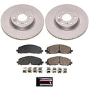 Power Stop 21-22 Chevrolet Colorado Front and Rear Z17 Coated Brake Kit