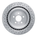 DFC 12-19 Mercedes-Benz GLE63 AMG S Front Drilled and Slotted Brake Rotor