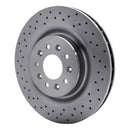 DFC 00-06 Jaguar XKR Front Drilled Brake Rotor