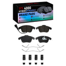 DFC 09-20 Audi Q3 Front Geospec Rotors w/4000 HybriDynamic Brake Pads w/Hardware