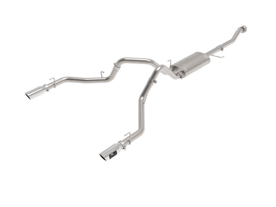 aFe 21-26 Ford F150 Tremor Gemini XV 3IN 304SS Cat-Back Exhaust Dual Rear Exit w/Polished Tips
