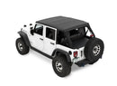 Bestop 07-18 Jeep Wrangler JK 4-Door Ascent (Black Diamond)