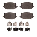 DFC 20-25 Ford Explorer Rear 5000 Advanced Ceramic Brake Pads and Hardware Kit