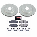 Power Stop 2004 Cadillac XLR 2004 Front & Rear Z17 Evolution Geomet Coated Brake Kit