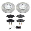 Power Stop 15-16 Audi A3 Front and Rear Semi-Coated Rotor Kit