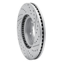R1 13-19 Mazda 6 Front Left Drilled & Slotted Geo-Carbon Rotor