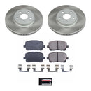 Power Stop 03-06 Pontiac Vibe Front and Rear Semi-Coated Rotor Kit