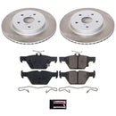 Power Stop 16-19 Subaru Legacy Front and Rear Semi-Coated Rotor Kit