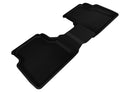 3D MAXpider 2009-2019 Volkswagen Tiguan/Tiguan Limited Kagu 1st & 2nd Row Floormats - Black