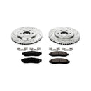 Power Stop 05-12 Nissan Pathfinder Front & Rear Z23 Evolution Sport Brake Kit