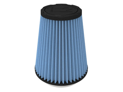 aFe POWER Universal Clamp-On Air Filter w/ D2 Dura-Dry Media - 4in F x 6in B x 4in T x 7in H