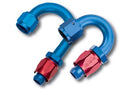 Russell Performance -4 AN Twist-Lok 45 Degree Hose End (Black)