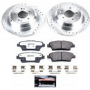 Power Stop 10-11 Hyundai Genesis Front & Rear Z26 Street Warrior Brake Kit
