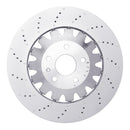 DFC 12-13 Audi TT Quattro RS Front Drilled Hi-Carbon Alloy Geomet Coated Rotor