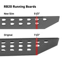 Go Rhino 24-25 Toyota Tacoma Double Cab RB20 Running Boards + Brackets + Drop Down Step