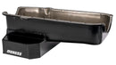 Moroso Pre-80 Chevrolet SBC (w/Driver Side Dipstick) Wet Sump 7qt 7.5in Steel Oil Pan - Black