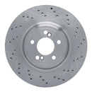 DFC 15-20 BMW M2 Right Rear Drilled Brake Rotor