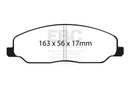 EBC S20 Brake Pad and Rotor Kit