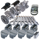 Eagle Chevy 350 3.480in Crank 5.700in H-Beam -5cc Flat Top 4.060in Pistons Rotating Assembly
