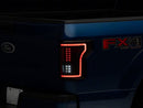 Raxiom 15-17 Ford F-150 LED Tail Lights w/ SEQL Turn Signals- Black Housing (Clear Lens)