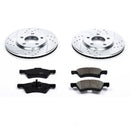 Power Stop 01-07 Chrysler Town & Country Front & Rear Z23 Evolution Sport Brake Kit w/Calipers